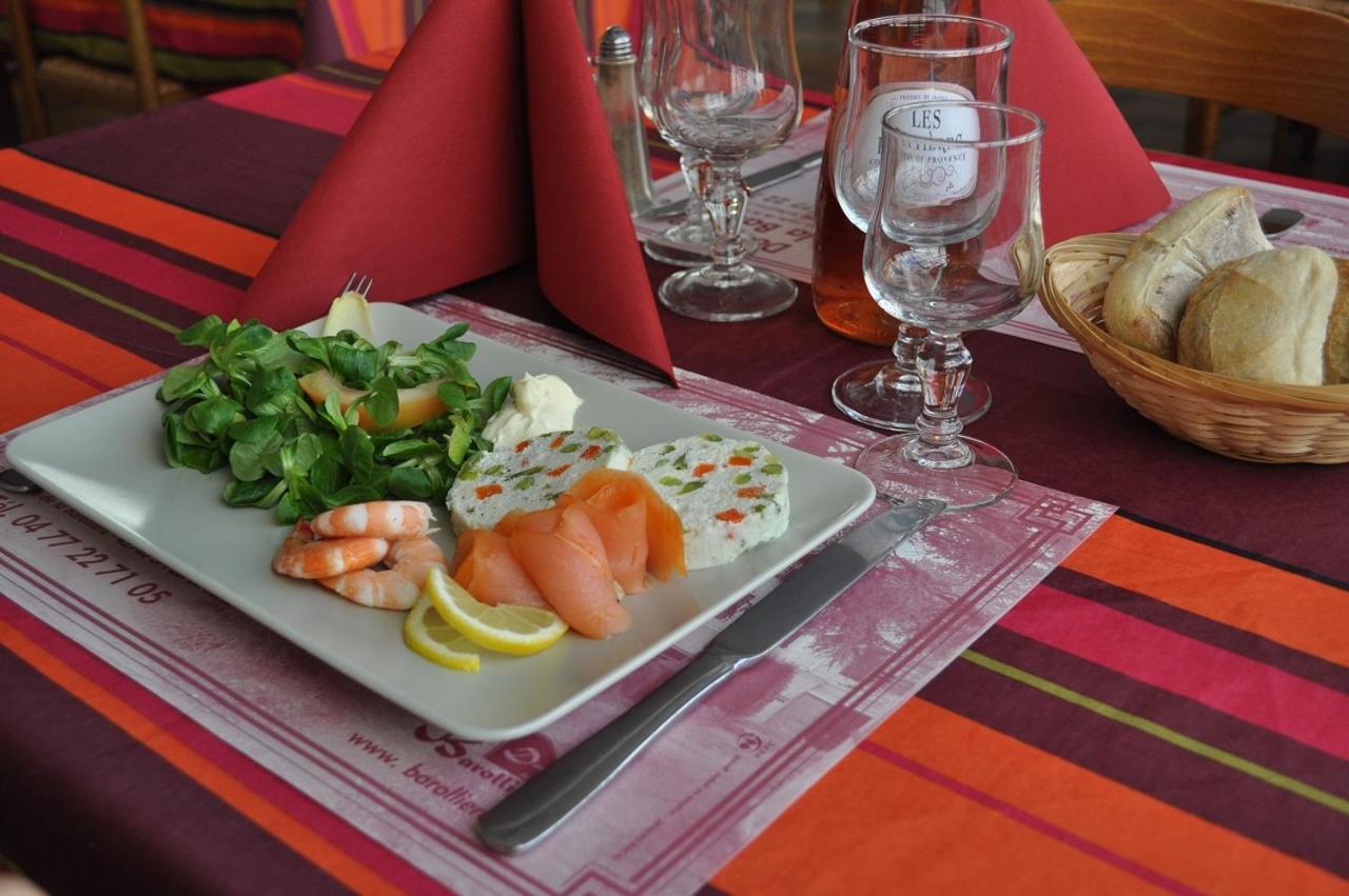Domaine De La Barolliere Hotel Saint-Paul-en-Jarez ภายนอก รูปภาพ